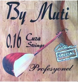 Resim By Muti Cura Bağlama Teli 0.16 Takım 