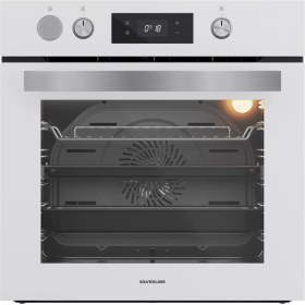 Resim Silverline BO65P4W01 Buhar Destekli + Airfryer Özellikli Ankastre Fırın Beyaz 