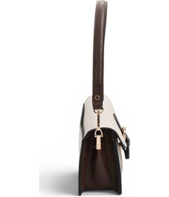 Resim Silver Polo Sp1279 Kadın Omuz Çantası Düz Bej-m178 Koyu Bej-kahve 