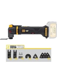 Resim Daders Home DX41B 18VOLT Kömürsüz Profesyonel Çok Amaçlı Devir Ayarlı Raspalama+14 Adet Aksesuar (Akü Dahil Değildir) 