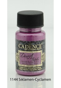 Resim 1144 Sıklamen - Dora Metalik Kumaş Boyası N11.61 