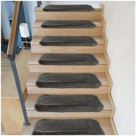 Resim Stepmat Tufting Halıdan Basamak ve Merdiven Paspası 