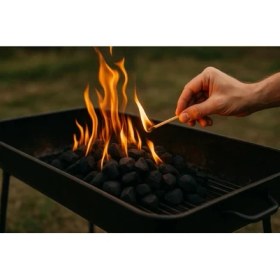 Resim Renklime Yeni Nesil Çabuk Tutuşan Mangal Kömürü 2 kg 