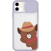 Resim Gritty iPhone 11 Uyumlı Kamera Lens Korumalı Baskı Tasarımlı Telefon Kılıfı 
