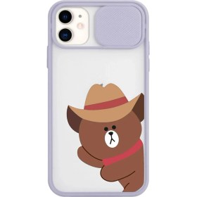 Resim Gritty iPhone 11 Uyumlı Kamera Lens Korumalı Baskı Tasarımlı Telefon Kılıfı 