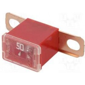 Resim MTA Mtxdpn 0475050 Yan Ayakli Sigorta 50 Amper Kirmizi 