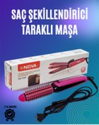 Resim AyrStore Fön ve Tarama İşlemini Birleştiren Pratik Saç Tarağı 