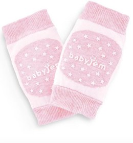 Resim Babyjem Emekleme Dizliği Örgü - Pembe - Pembe / Standart 