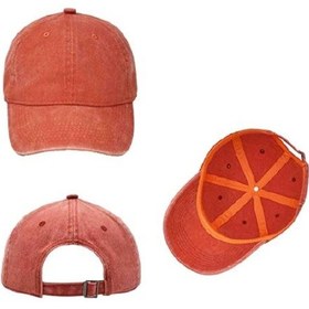 Resim Beyzbol Şapkası %100 Pamuk Düz Eskitme - Yeni Sezon Unisex (543066071) 