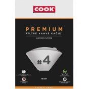 Resim Premium Filtre Kahve Kağıdı - Ebat 4, 80 Adet 