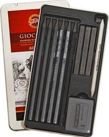 Resim Koh-i Noor Set For Sketching 11 pcs 8894 Koh-i-Noor