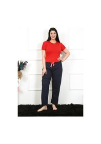 Resim Akbeniz Kadın Pamuklu Büyük Beden Alt Pijama 27472-lacivert Lacivert 