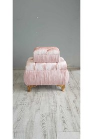 Resim Duru Çeyiz Sandıkları Duru Lüks Şişman Pliseli Ikili Çeyiz Sandığı 