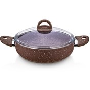 Resim Saflon SF8622GR Granit Line 22 CM Basık Tencere 2.25 L 