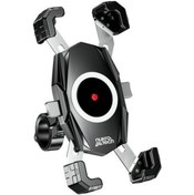 Resim Nukrotech M22 Telefon Tutucu Gidon Ve Ayna Bağlantılı 