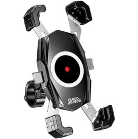 Resim Nukrotech M22 Telefon Tutucu Gidon Ve Ayna Bağlantılı 