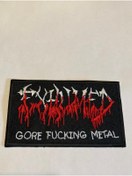 Resim StüdyoÜmitTişört Exhumed Logo Patch-peç,arma,kot Yaması 