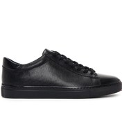 Resim Men's Black Lace-up Leather Sneaker Derimod