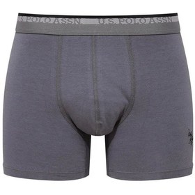 Resim U.S. Polo Assn. U.s Polo Assn. 80489 Erkek Modal 2'li Boxer-siyah&antrasit Siyah 