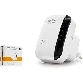 Resim Hadron HD9100 Wi-Fi Repeater 300Mbps Kablosuz Menzil Genişletici - Beyaz 