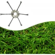 Resim Yuntech01 Çelik Tel 6-bıçaklı 180mm Çim Kesici Başlığı - Evsel Bahçe Çalı Kaldırma Aleti, Evrensel Uyumlu, Hafif Ve Dayanıklı 