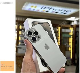 Resim Apple iPhone 15 Pro İkinci El YD | 128 GB | Natürel Titanyum 
