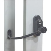 Resim Penkid Çelik Halatlı Kablolu Pencere Çocuk Emniyet Kilidi Antrasi 