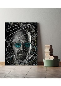 Resim Heisenberg Ahşap Tablo 8mm 