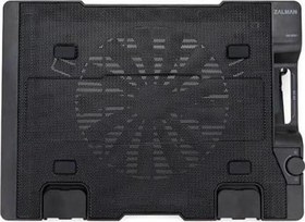 Resim ZM-NS2000 17" 200mm Fanlı Yükseklik Ayarlı Notebook Stand ve Soğutucu 