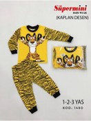 Resim Süpermini Çocuk Bebek Pijama Takımı 