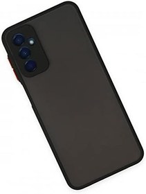Resim Nevarium Samsung Galaxy M23 Kılıf Mat Buzlu Kamera Korumalı Silikon 