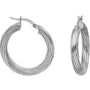 Resim Glorria Gümüş 2 Cm Burgu Halka Küpe N11.30784 