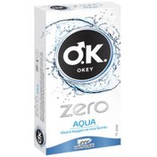 Resim Okey Zero Aqua Ekstra Kaygan Prezervatif 10 Adet 