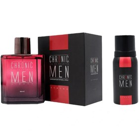 Resim Chronic Men Strong Edt 100 ml Parfüm Seti 484884949949494 