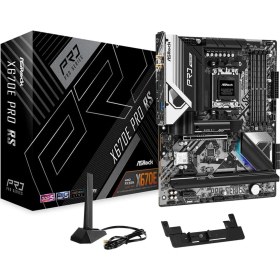 Resim Hype Store Asrock X670E Pro Rs Rgb Atx Anakart, Amd Am5 Ryzen 8000 ve 7000, Ddr5, 5x M.2 Ssd, 4K 120Hz, Amd Expo, USB Type C, Wifi 6e 