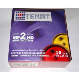 Resim Temat MF2HD DİSKET HD 1.44 MB DİSKET 10 LU KUTU 
