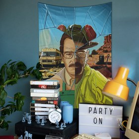 Resim Walter White / Heisenberg Duvar Örtüsü - 160 cm x 220 cm 