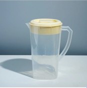 Resim Tongdashop Bej 1 Adet Sıcak Soğuk Limonata Şişesi Büyük Kapasiteli Su Sürahisi 