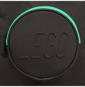 Resim LEGO 20206b-0354 1x1 Lego Yapım Parçası Çocuk Sırt Çantası - Siyah - Çok Renkli 