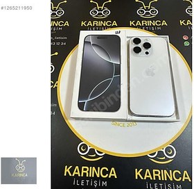Resim Apple iPhone 16 Pro İkinci El TR | 128 GB | Beyaz 