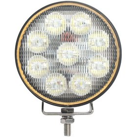 Resim 16w Yuvarlak 9 Ledli Kombo Sis Farı Off Road Çalışma Tekne Lambas 