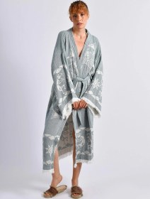 Resim Brandsmithshop Gri Dreamcatcher Kimono Çok Renkli 