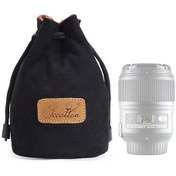 Resim Sccotton Astar Darbeye Dayanıklı Dijital Koruma Taşınabilir Slr Lens Çantası Mikro Tek Kamera Çantası Yuvarlak Siyah S 
