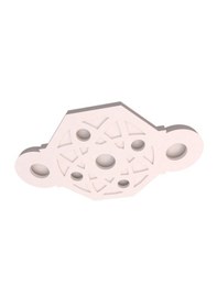 Resim Motifpiyer Tavan Led Spotlu Göbeği-11-55x95cm-sekizgen 