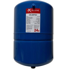 Resim Tr Tank Tr24d 24 L 10 Bar Dik Silindirik Genleşme Tankı 