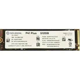 Resim SOLIDIGM P41 Plus SSDPFKNU512GZH 512GB 2280 M.2 NVMe SSD - OEM [KUTUSUZ] 