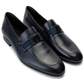 Resim Valentino Valentıno Erkek Hakiki Deri Mavi Loafer Ayakkabı 667 20090 Erk Ayk Y23 Blue Mavi 