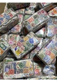 Resim Damgalı Dünya Pulu Lotu 200 Adet - Yabancı Posta Pulu 