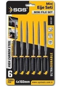 Resim Sgs 1357 Eğe Üçgen Mini Seti 6 Parça 4 160mm 