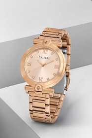 Resim Calibre Timeless Serisi Bakır Çelik Kordonlu Kadın Kol Saati 